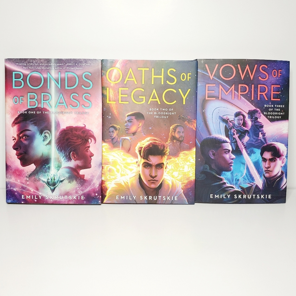 The Bloodright Trilogy - Emily Skrutskie - Hardcovers